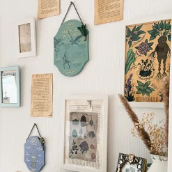 Harry Potter - Kruidenkunde en Toverdranken Houten Wanddecoratie