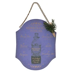 Harry Potter - Kruidenkunde en Toverdranken Houten Wanddecoratie