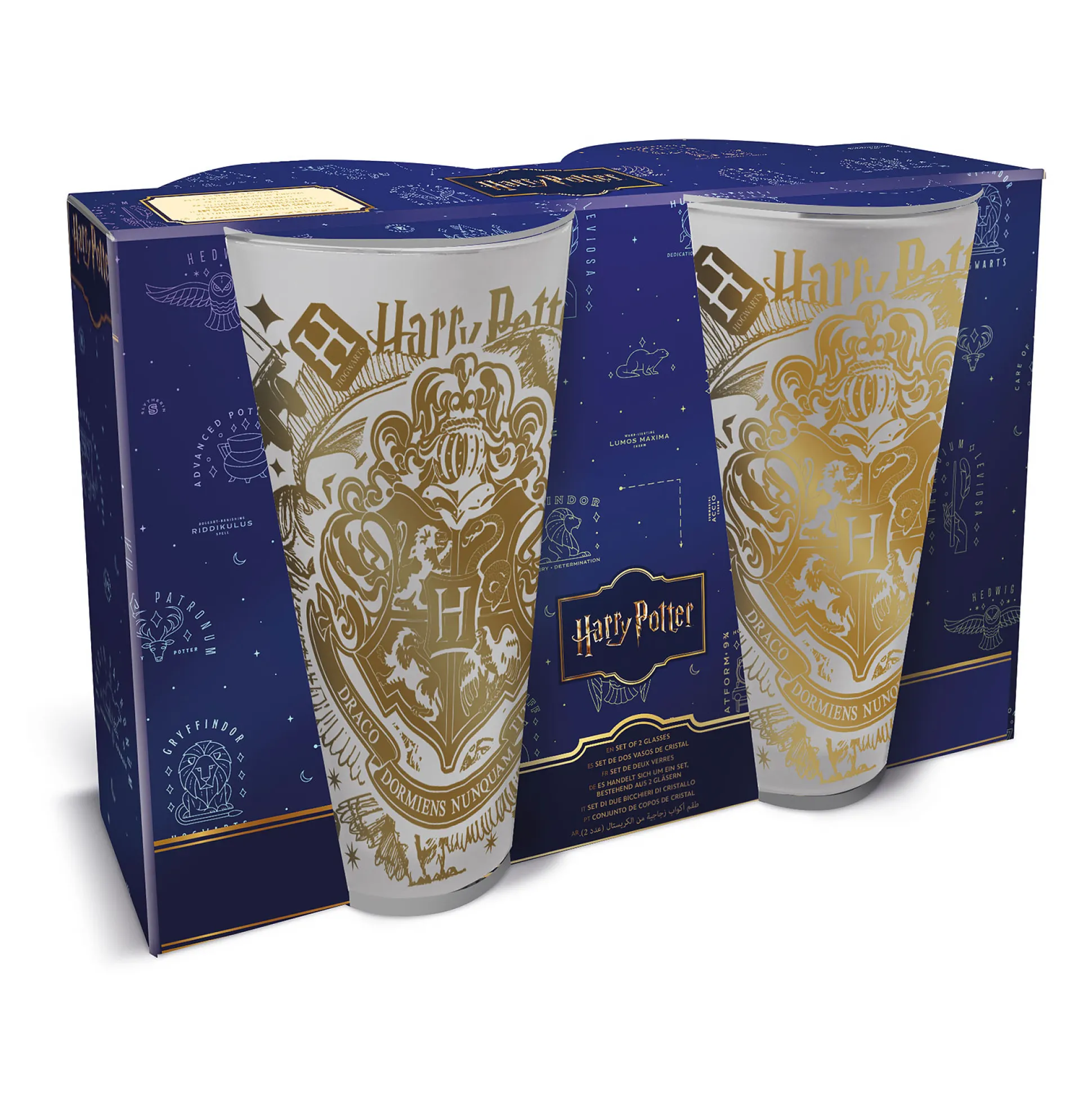 Harry Potter - Magic and Mayhem glazen set van 2