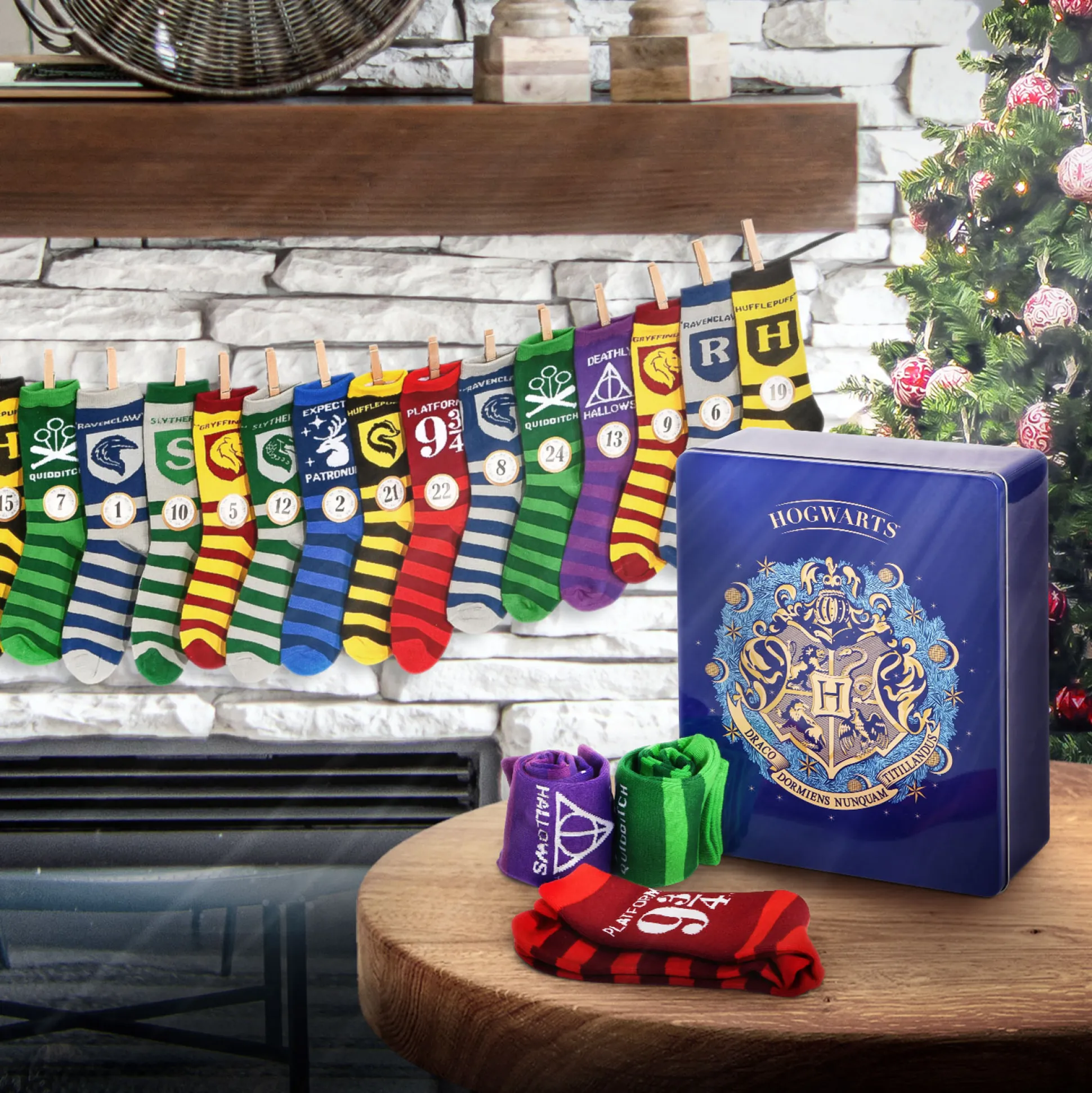 Harry Potter - Magische Sokken Adventskalender om te vullen