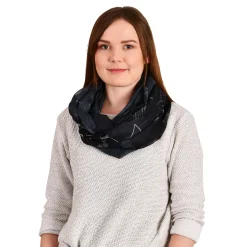 Harry Potter - Marauders Map Loop Sjaal Zwart