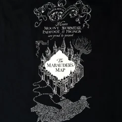 Harry Potter - Marauders Map T-shirt zwart