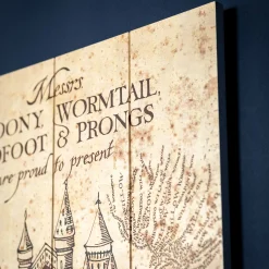 Harry Potter - Marauder's Map Wanddecoratie Hout