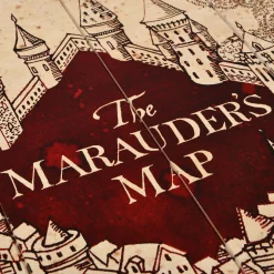 Harry Potter - Marauder's Map Wanddecoratie Hout