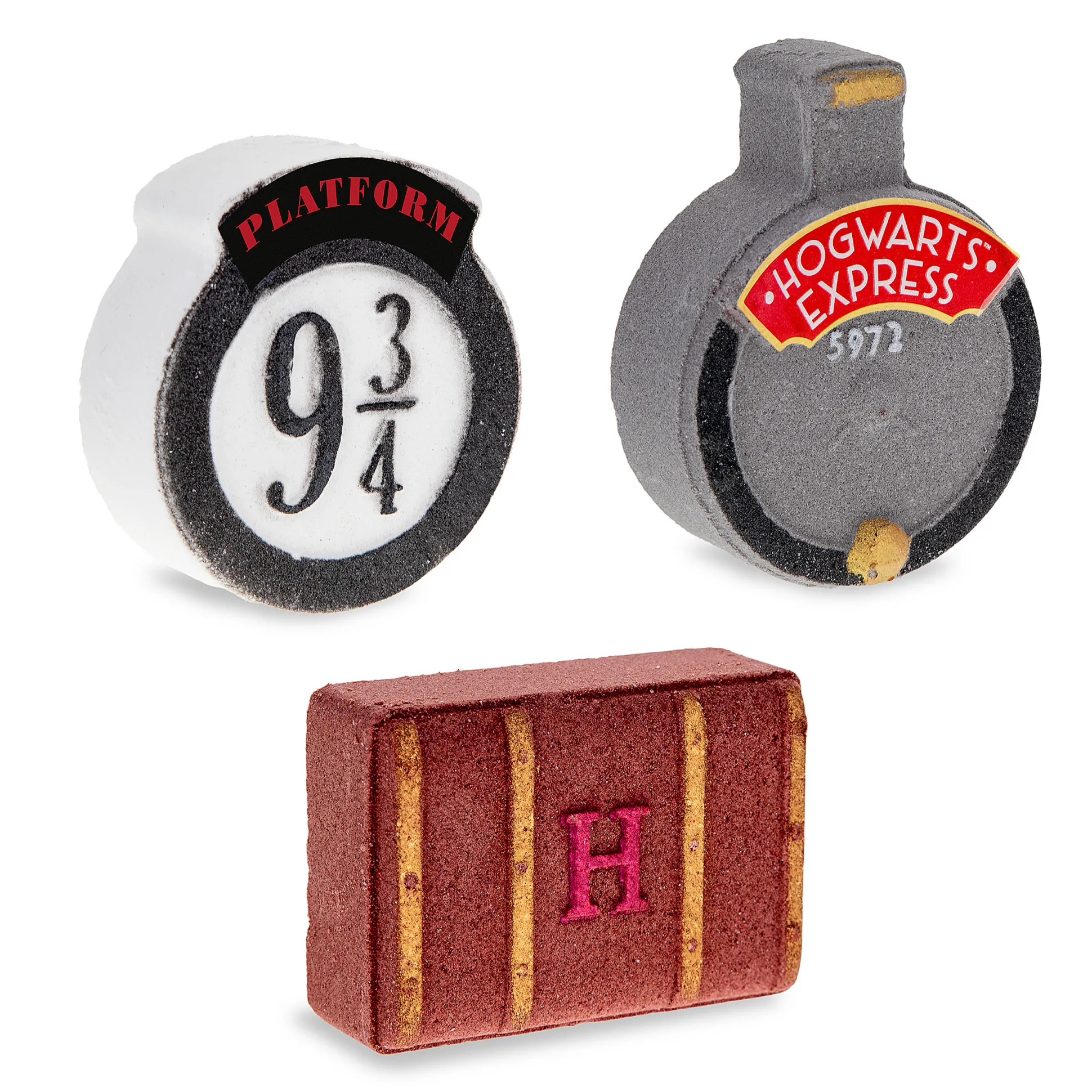 Harry Potter - Perron 9 3/4 badbruisballen 3-delige set