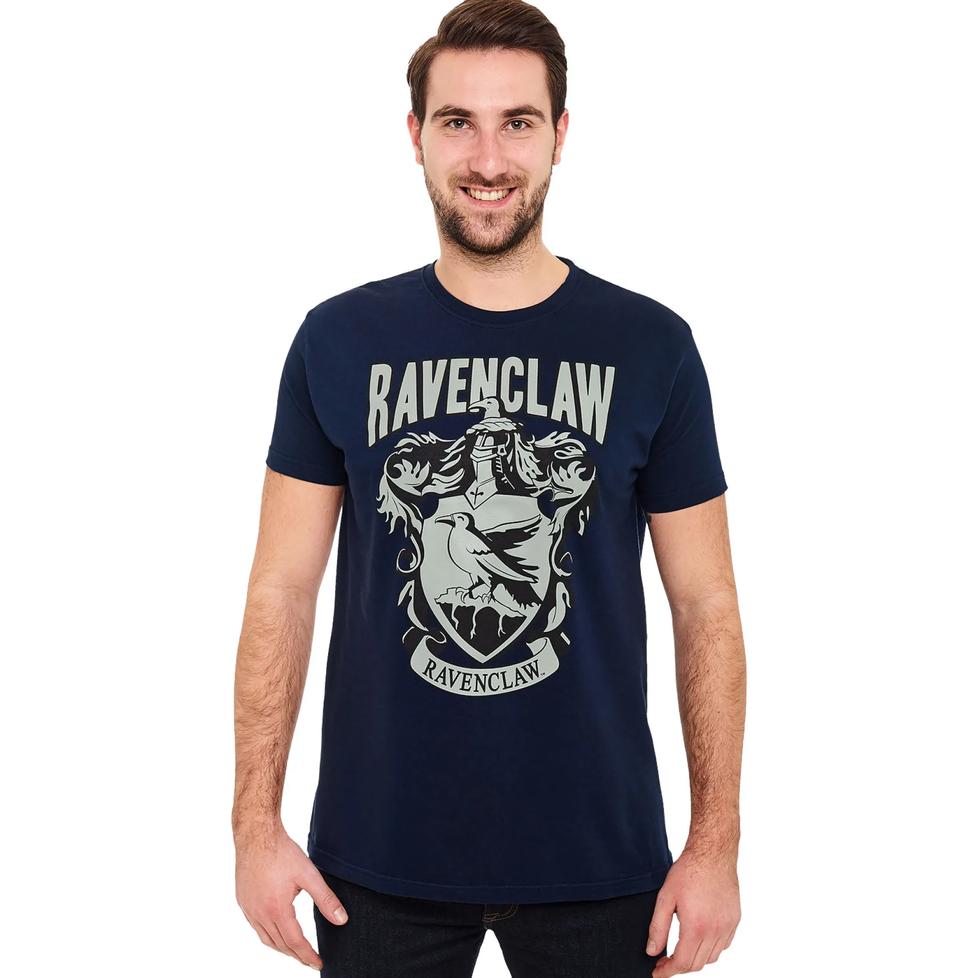 Harry Potter - Ravenklauw Wapenschild T-shirt blauw