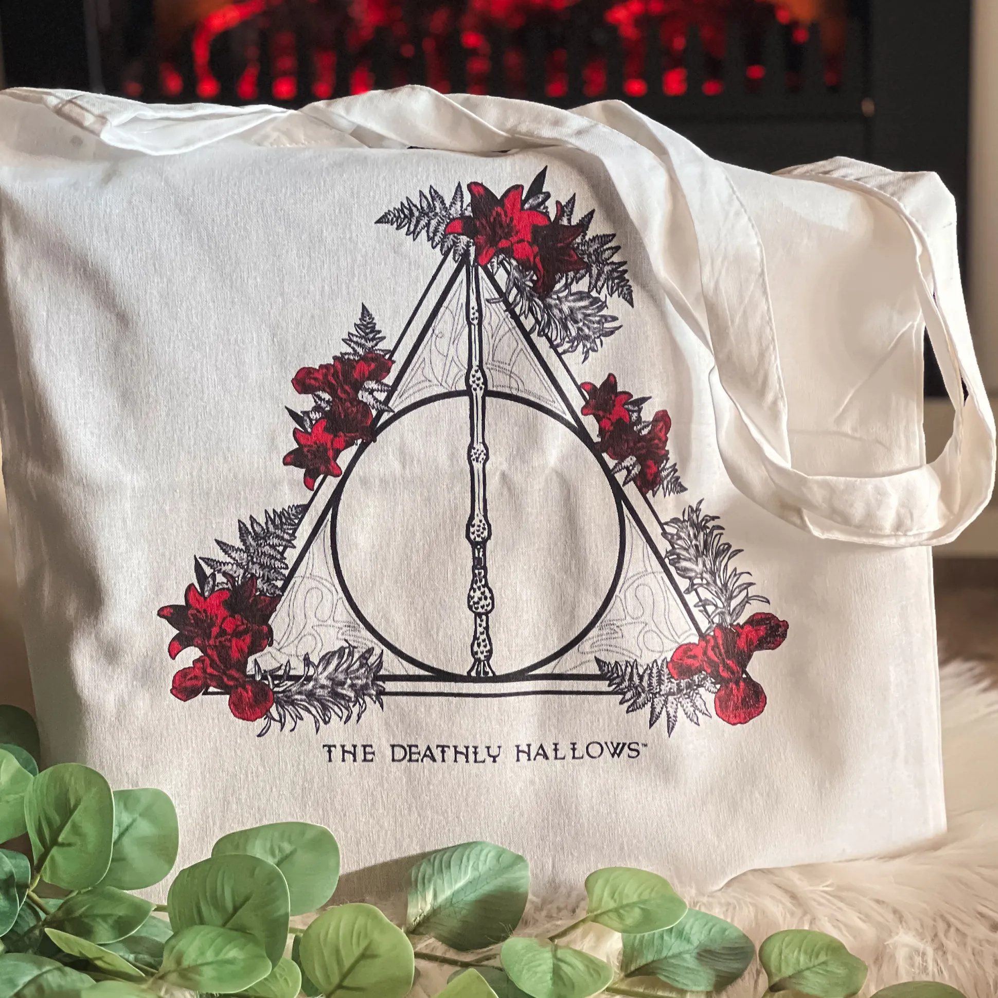 Harry Potter - Relieken van de Dood katoenen tas