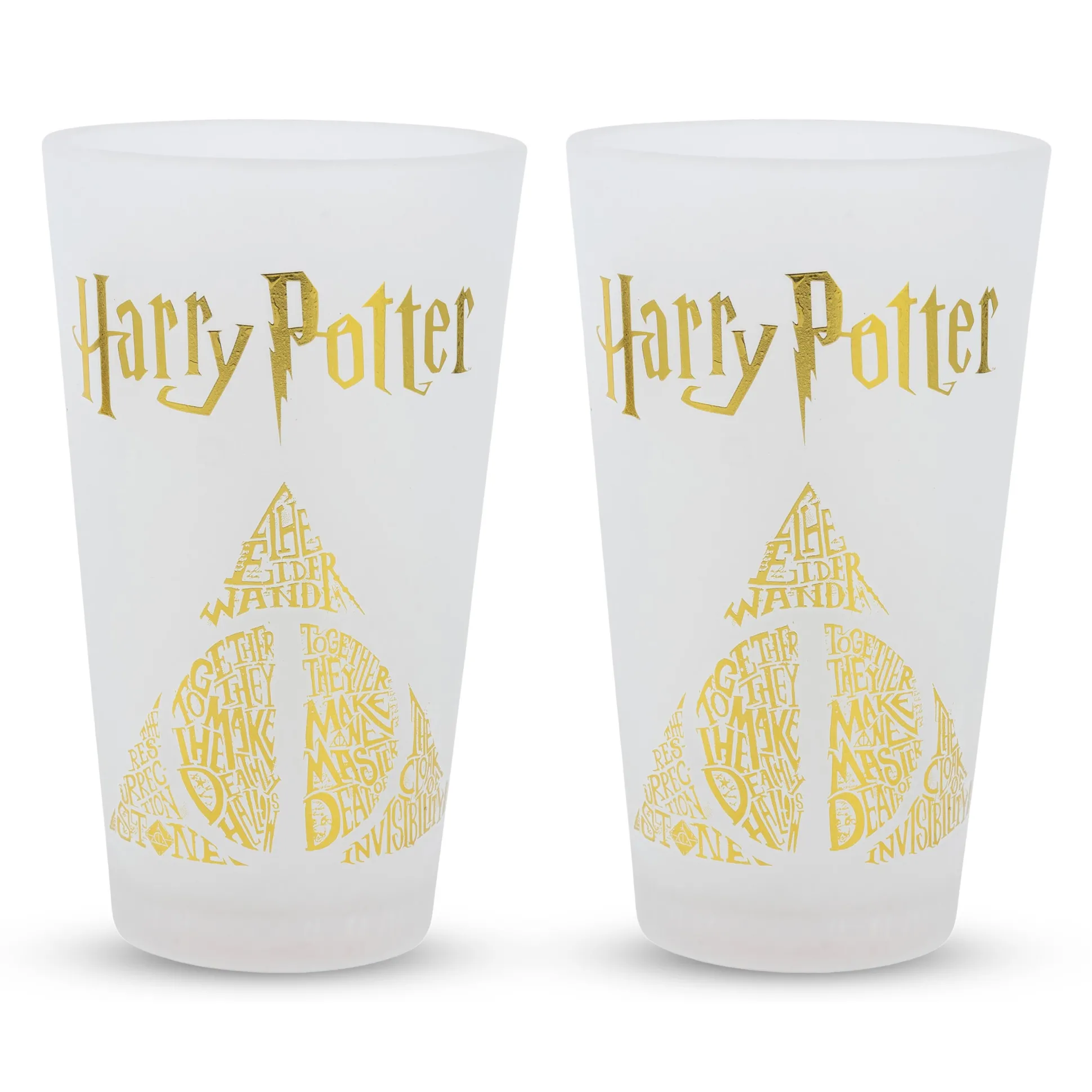 Harry Potter - Relieken van de Dood glazen set van 2