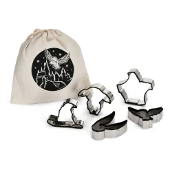 Harry Potter – Set van 5 uitsteekvormen in stoffen zakje