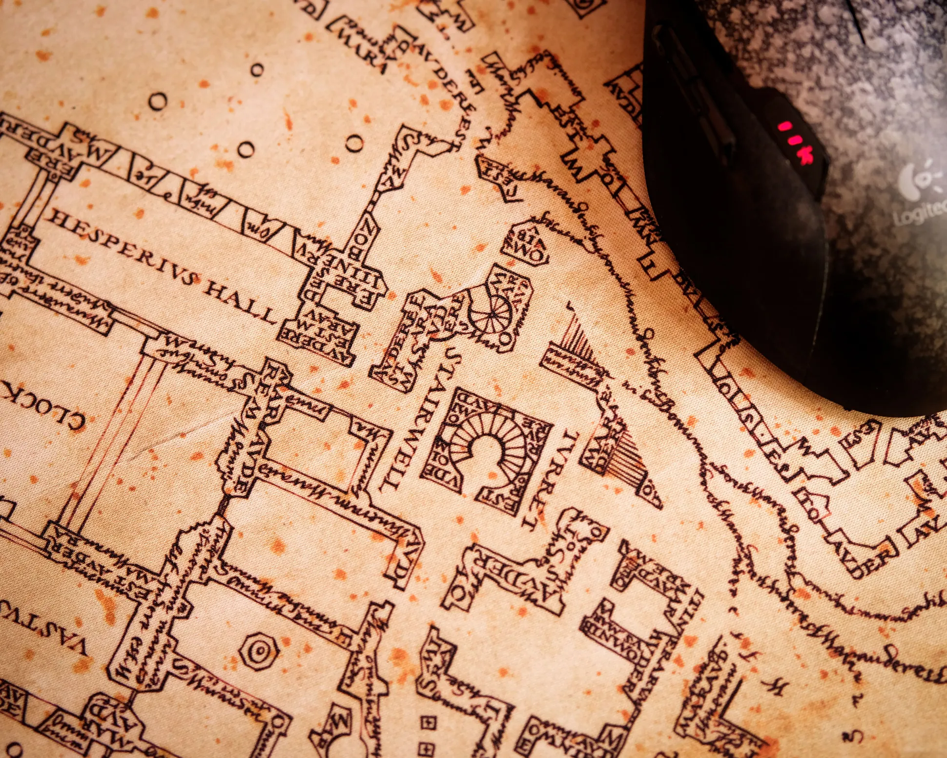 Harry Potter - Sluipers Kaart Muismat