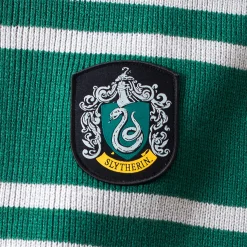 Harry Potter - Slytherin Gebreide Sjaal Grijs-Groen