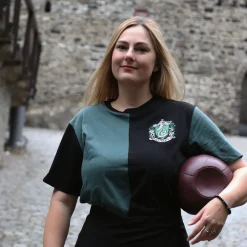 Harry Potter - Slytherin Toernooi T-Shirt groen-zwart