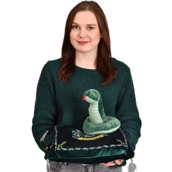 Harry Potter - Slytherin Wapen Kussen met Pluche Figuur