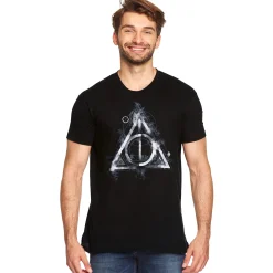 Harry Potter - Smoky Hallows T-shirt zwart