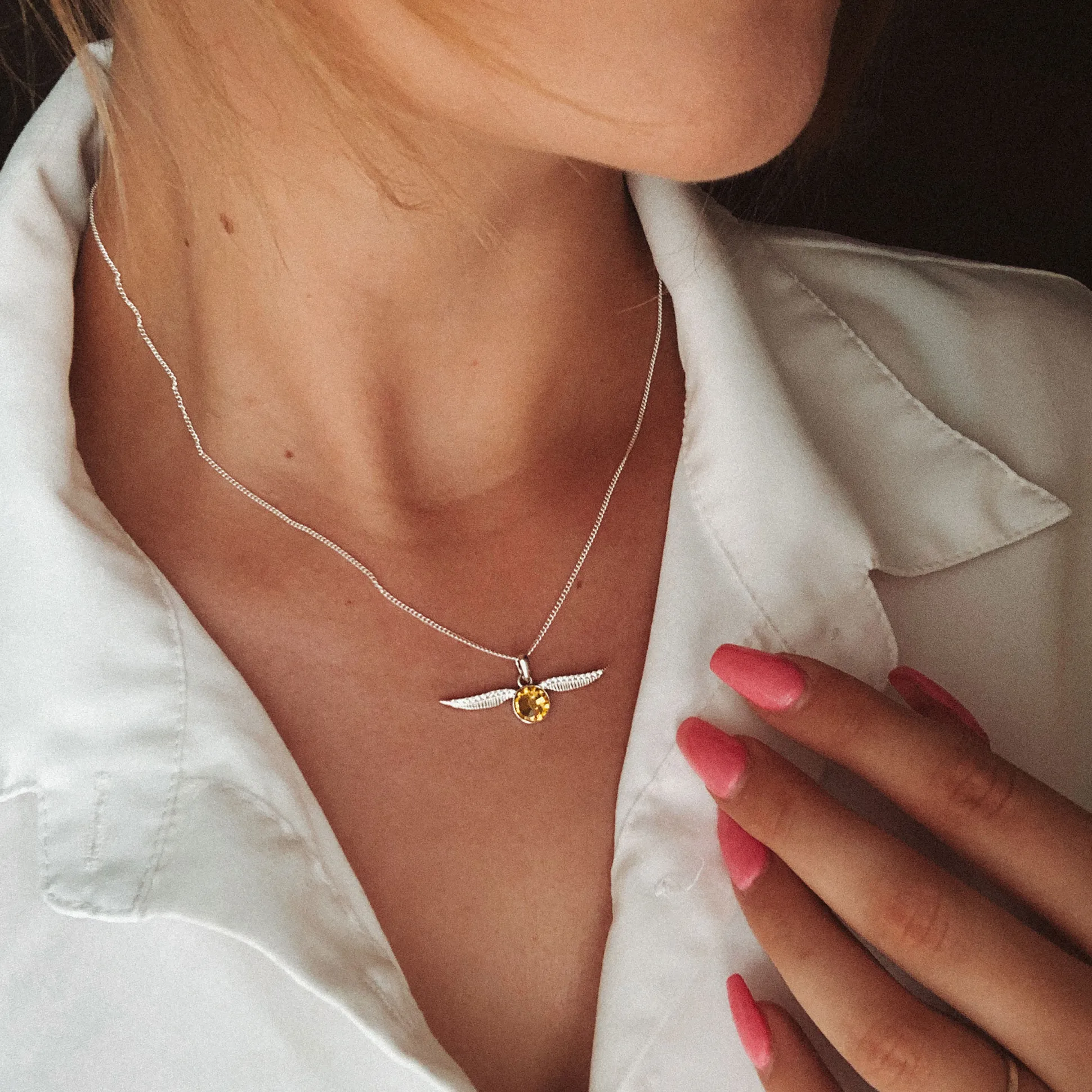 Harry Potter - Snaai-halsketting met kristal