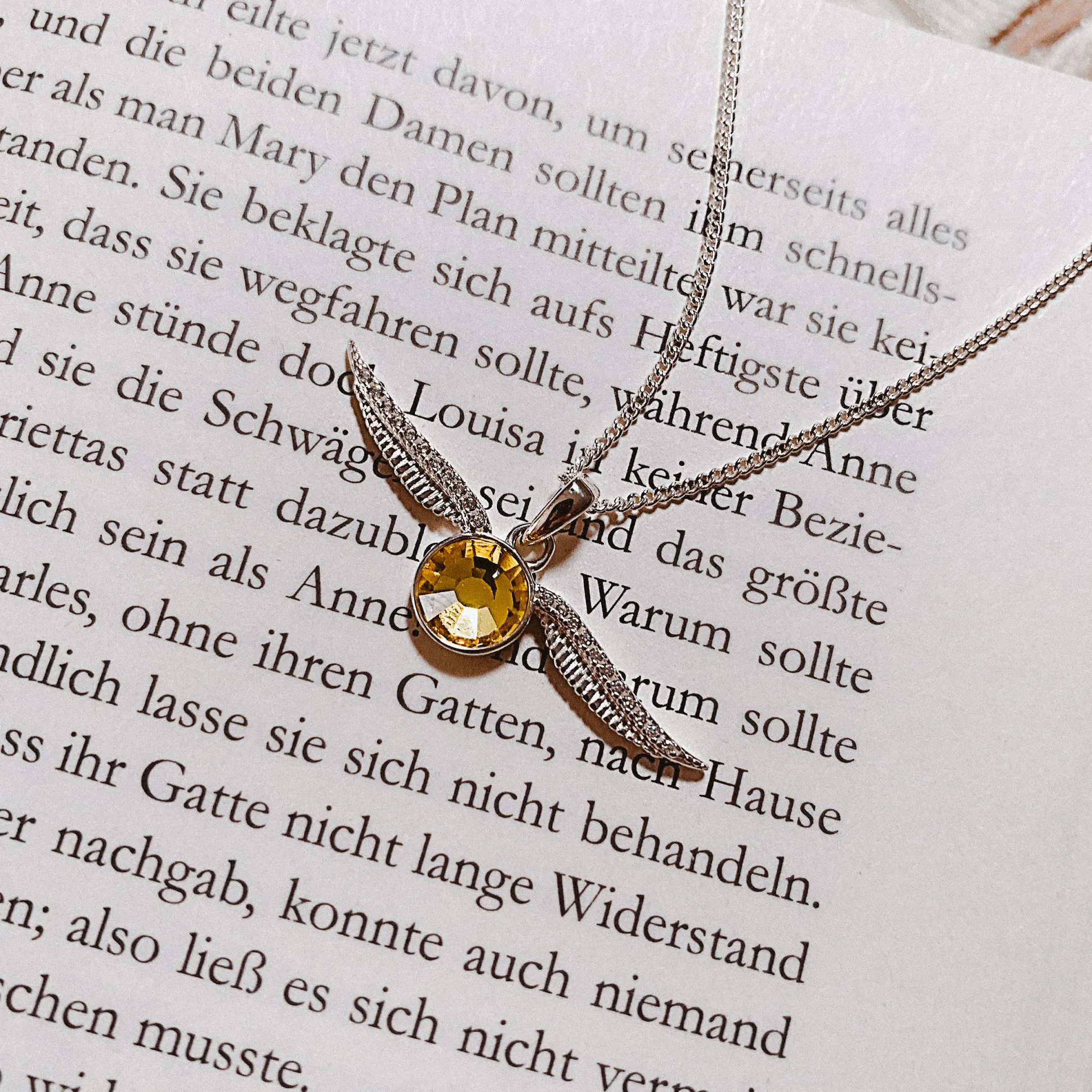 Harry Potter - Snaai-halsketting met kristal