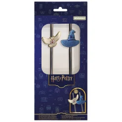 Harry Potter - Sorteerhoed en Hedwig Rietjes Set van 2