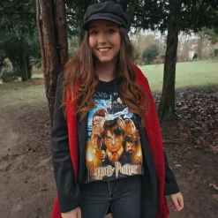 Harry Potter - Steen der Wijzen Poster T-Shirt Zwart