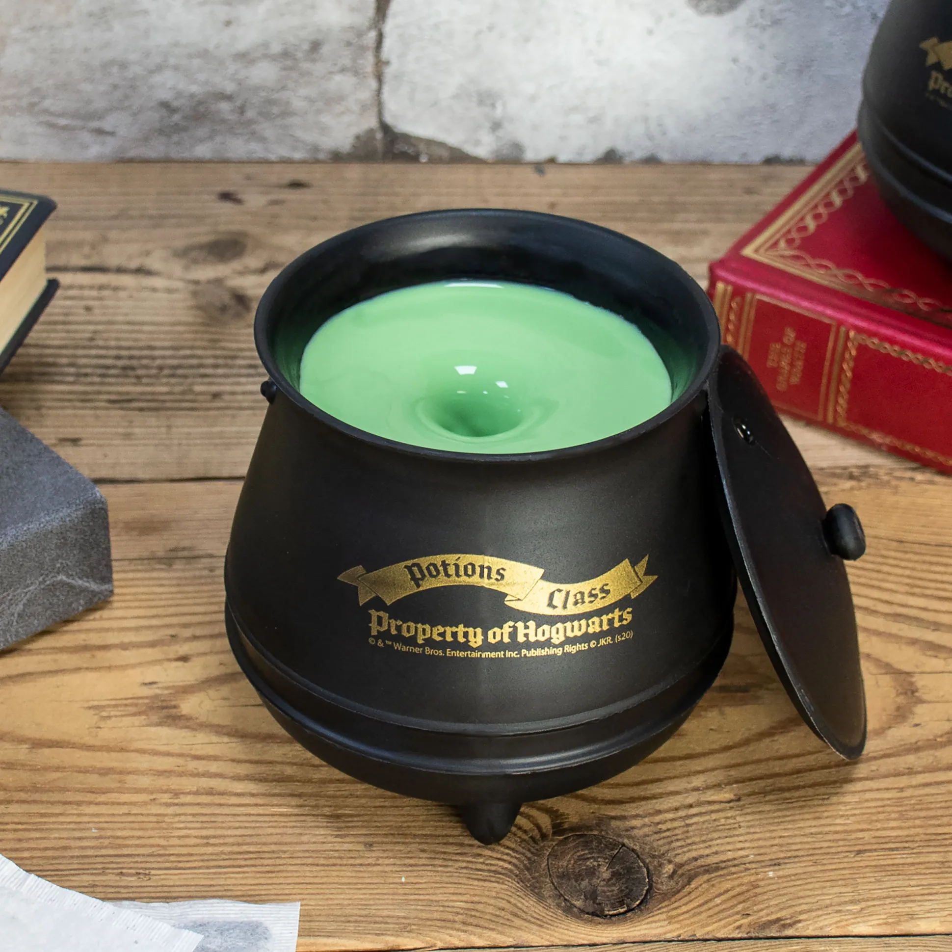 Harry Potter - Toverketel Mok met Roerfunctie en Deksel