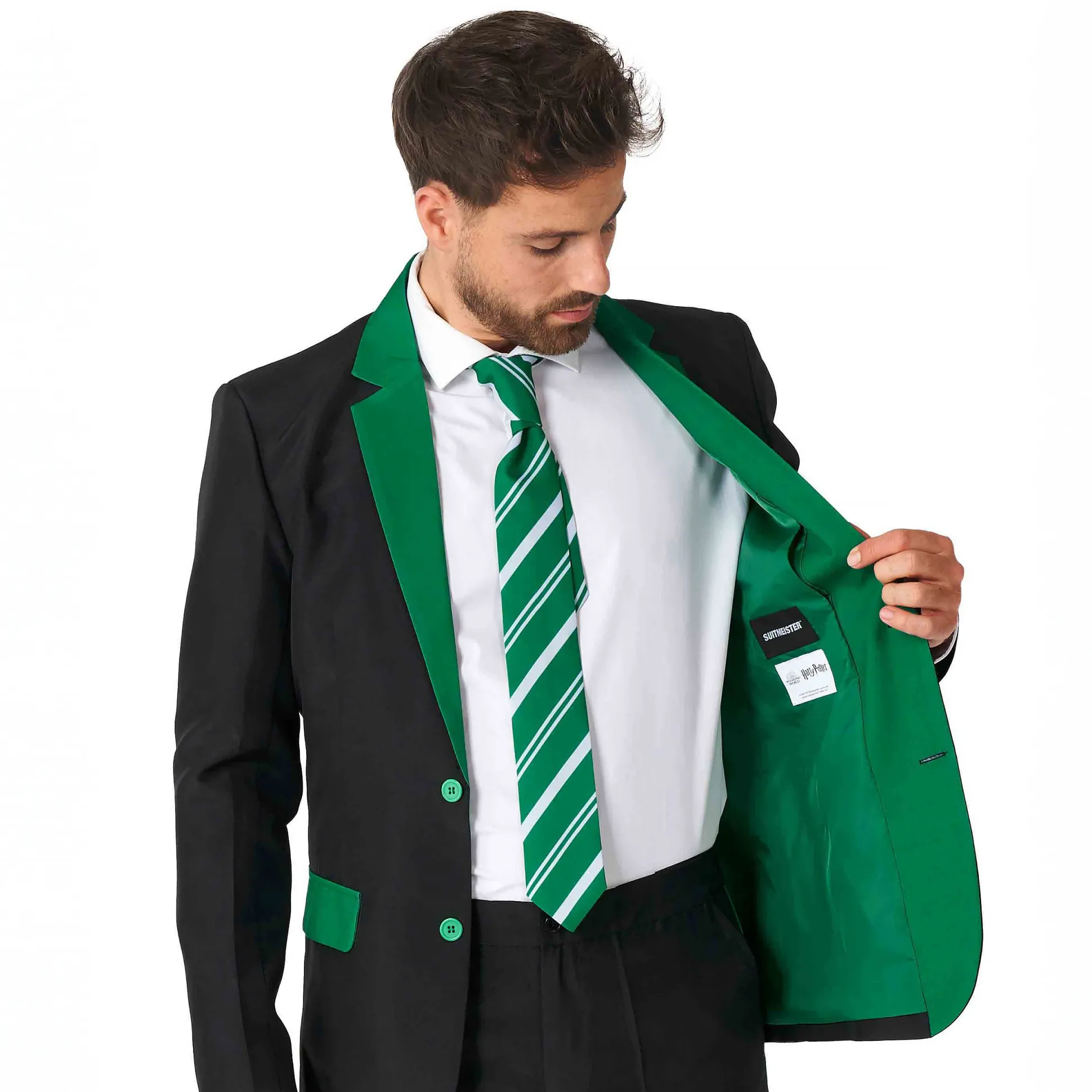 Harry Potter - Zwadderich Kostuum Pak