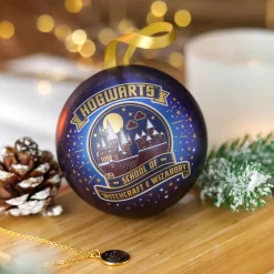 Harry Potter - Zweinstein School of Witchcraft Kerstbal met Ketting