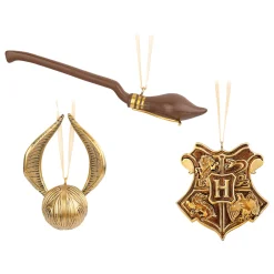 Harry Potter - Zweinstein Kerstboomversiering 3-delige Set