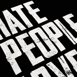 Hate People Love Gaming T-shirt zwart