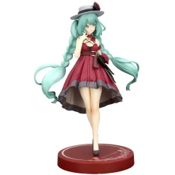 Hatsune Miku - Miku Outing Dress Red Color Trio-Try-iT Figuur