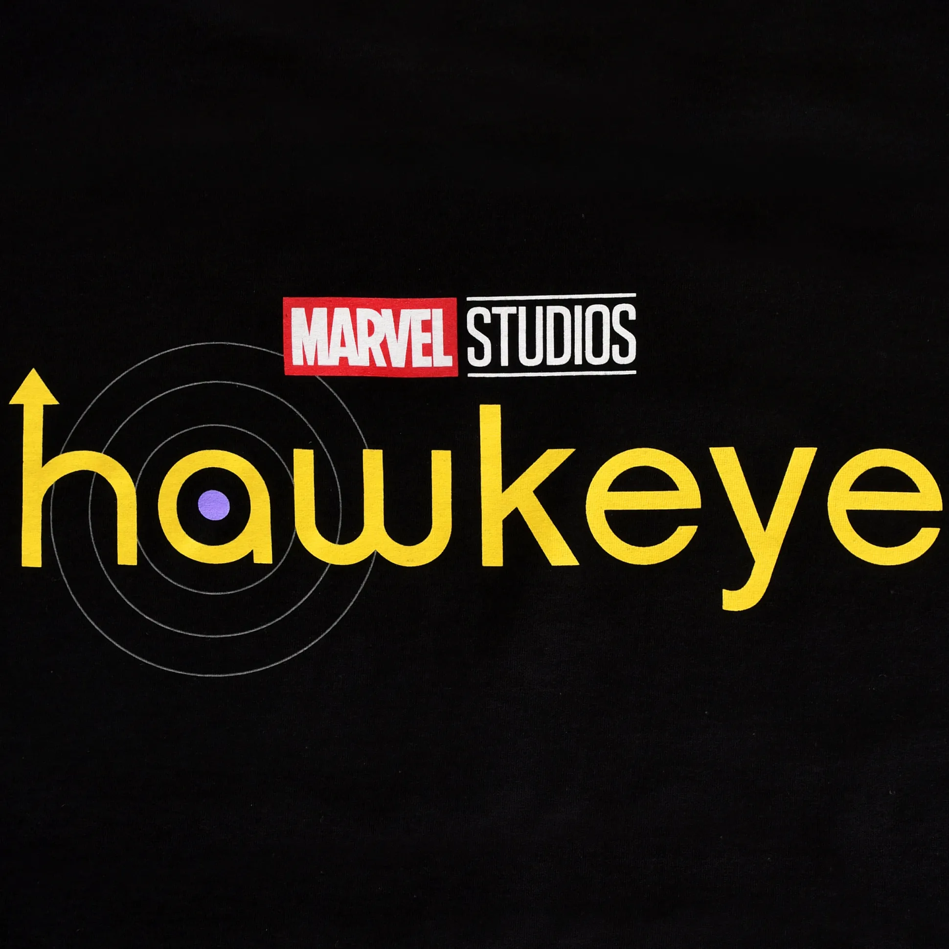 Hawkeye - Logo T-Shirt zwart