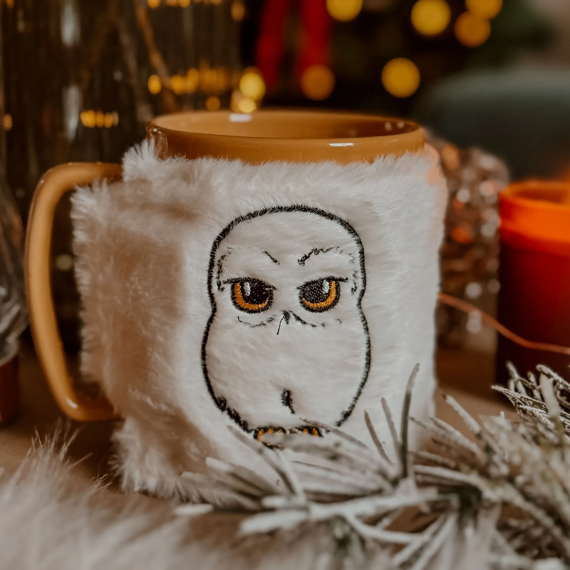 Hedwig Mok met Pluizige Overtrek - Harry Potter