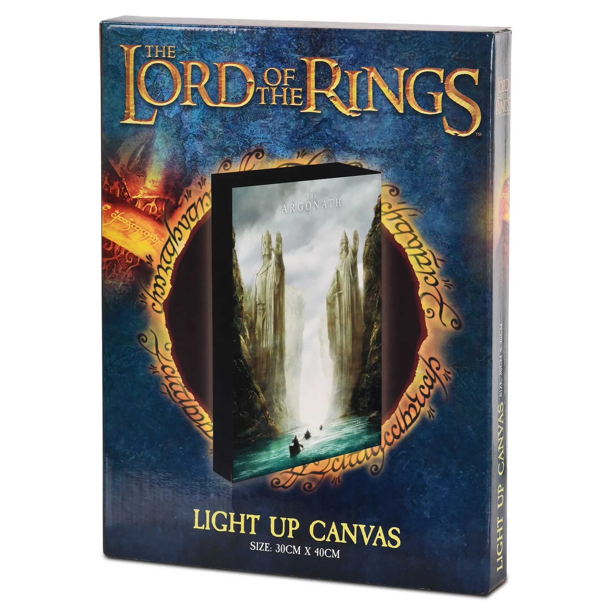 Heer der Ringen - Argonath muurschildering met licht