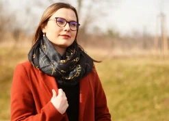 Heer der Ringen - De Ene Loop Sjaal zwart