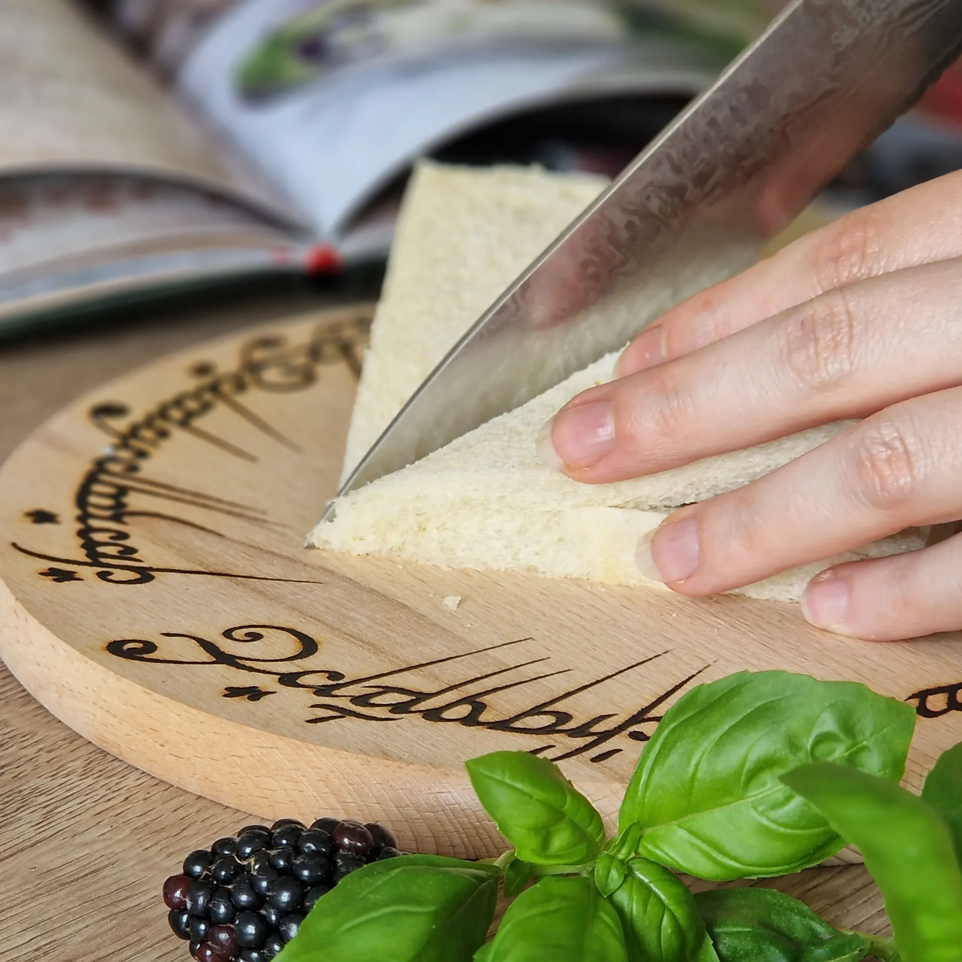 Heer der Ringen - De Ene Ring Snijplank Beuken