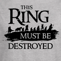 Heer der Ringen - Gezellen T-shirt grijs