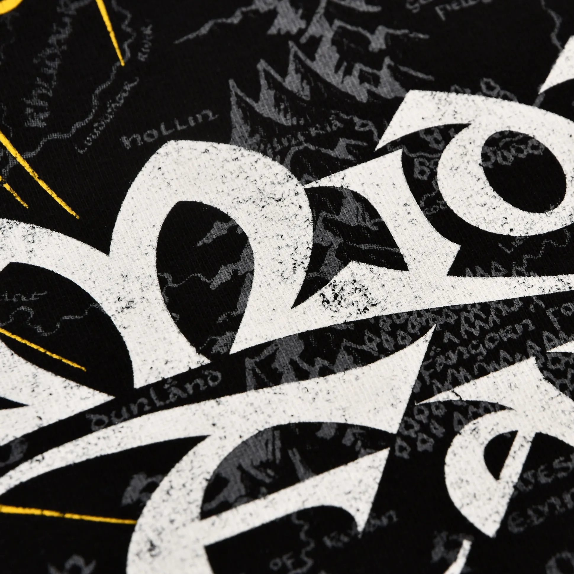 Heer der Ringen - Midden-aarde T-shirt zwart