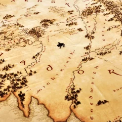 Heer der Ringen - Midden-aarde Kaart Fleece Deken