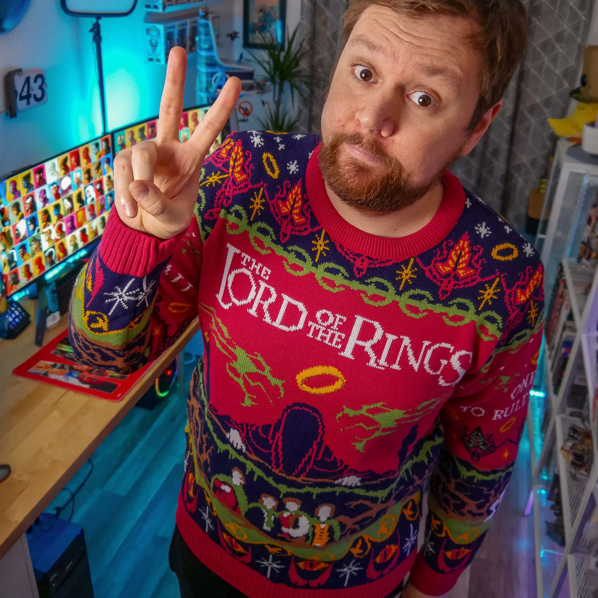 Heer der Ringen - One Ring To Rule Them All Gebreide Trui