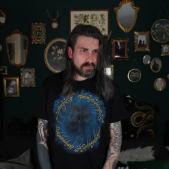 Heer der Ringen - Ring van Macht T-shirt zwart