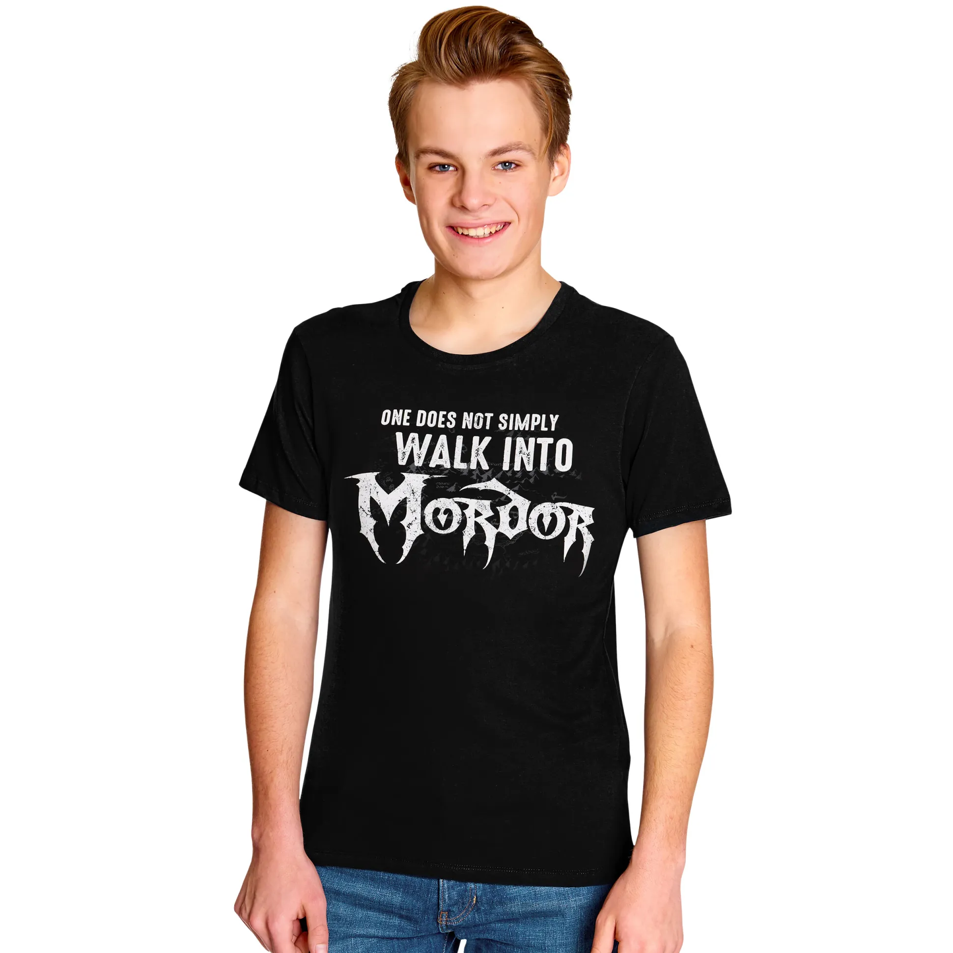 Heer der Ringen - Walk Into Mordor T-Shirt Zwart