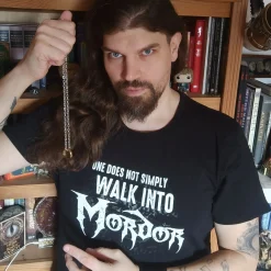 Heer der Ringen - Walk Into Mordor T-Shirt Zwart