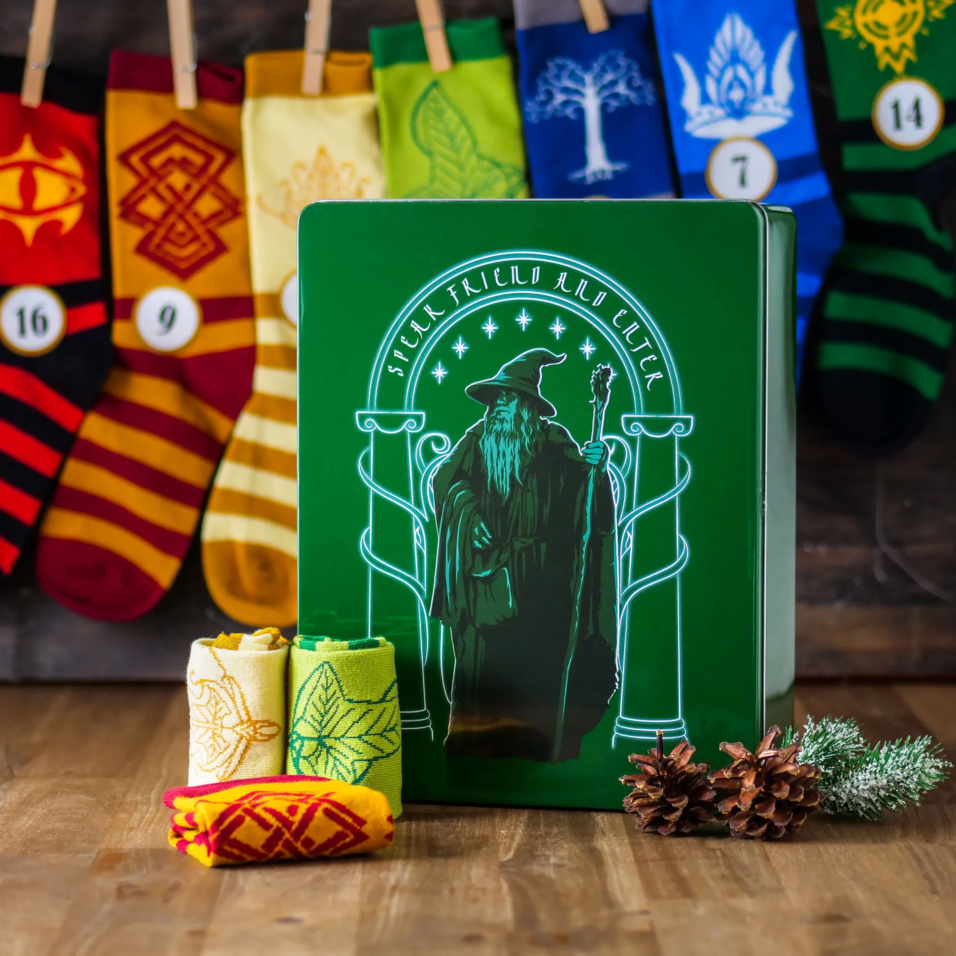 Heer der Ringen Sokken Adventskalender om te Vullen