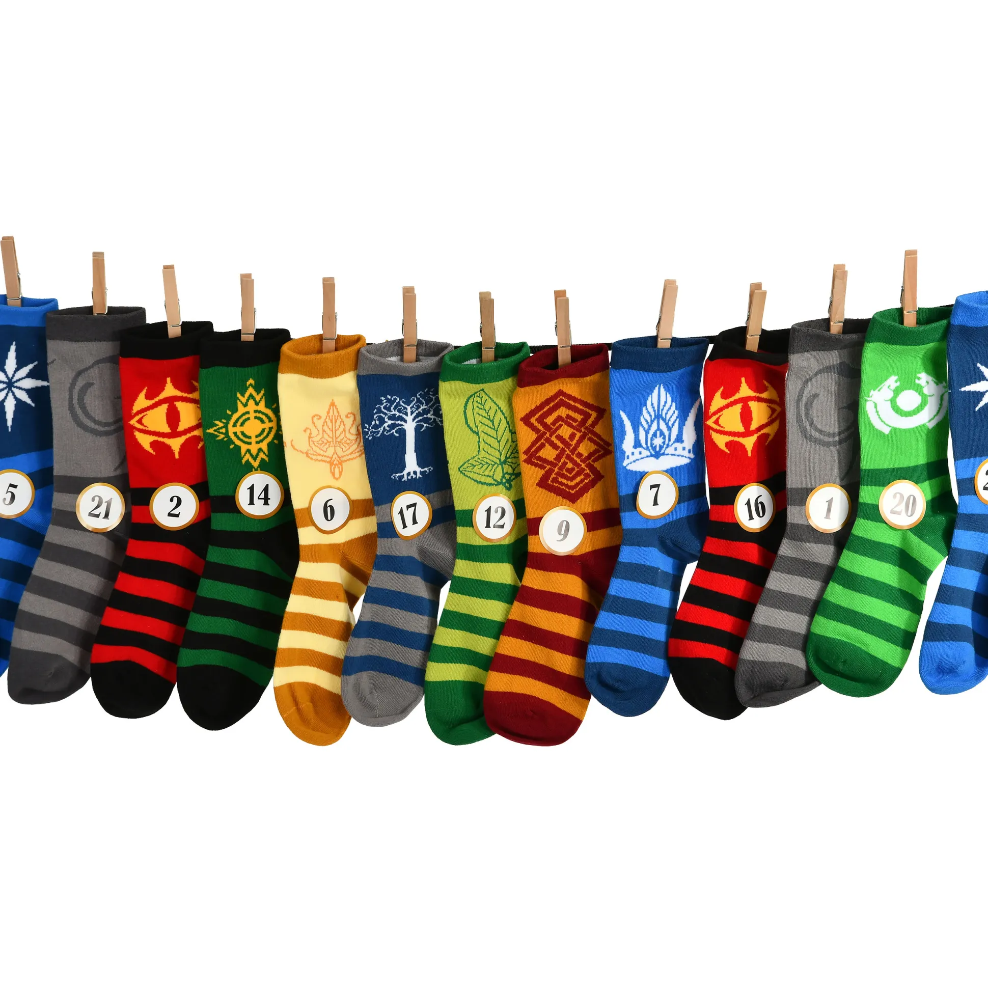 Heer der Ringen Sokken Adventskalender om te Vullen