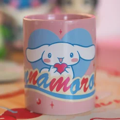 Hello Kitty - Cinnamoroll Mok met Pluchen Overtrek
