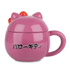 Hello Kitty - Daruma 3D Mok met Deksel