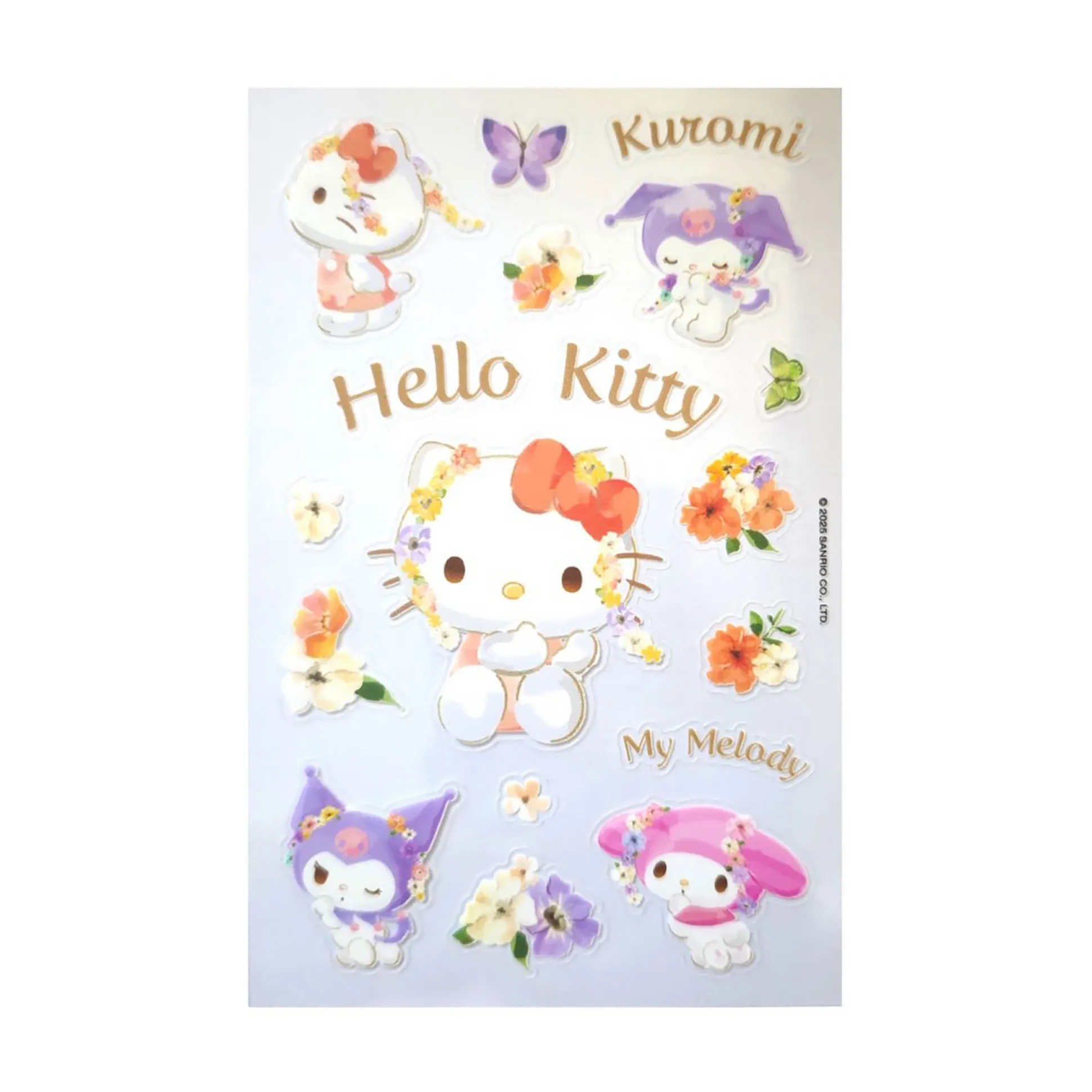 Hello Kitty & Friends Pastel Vivid Stickerset