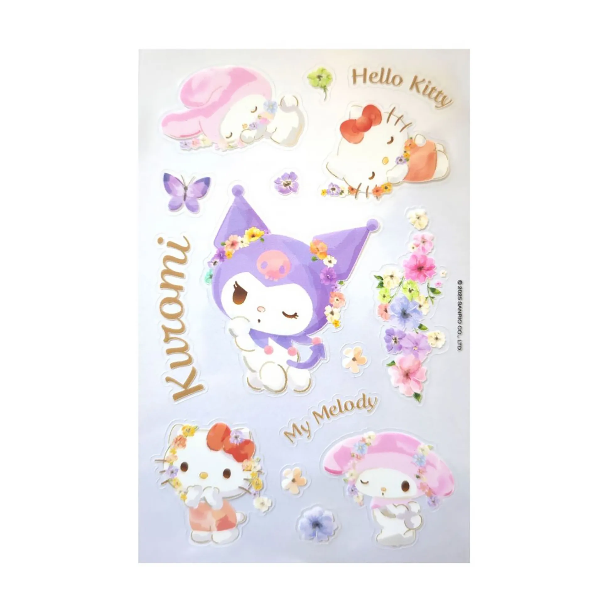 Hello Kitty & Friends Pastel Vivid Stickerset