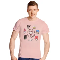 Hello Kitty and Friends T-shirt roze