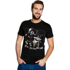 Het Kind is Mijn Co-Piloot T-Shirt zwart - Star Wars The Mandalorian
