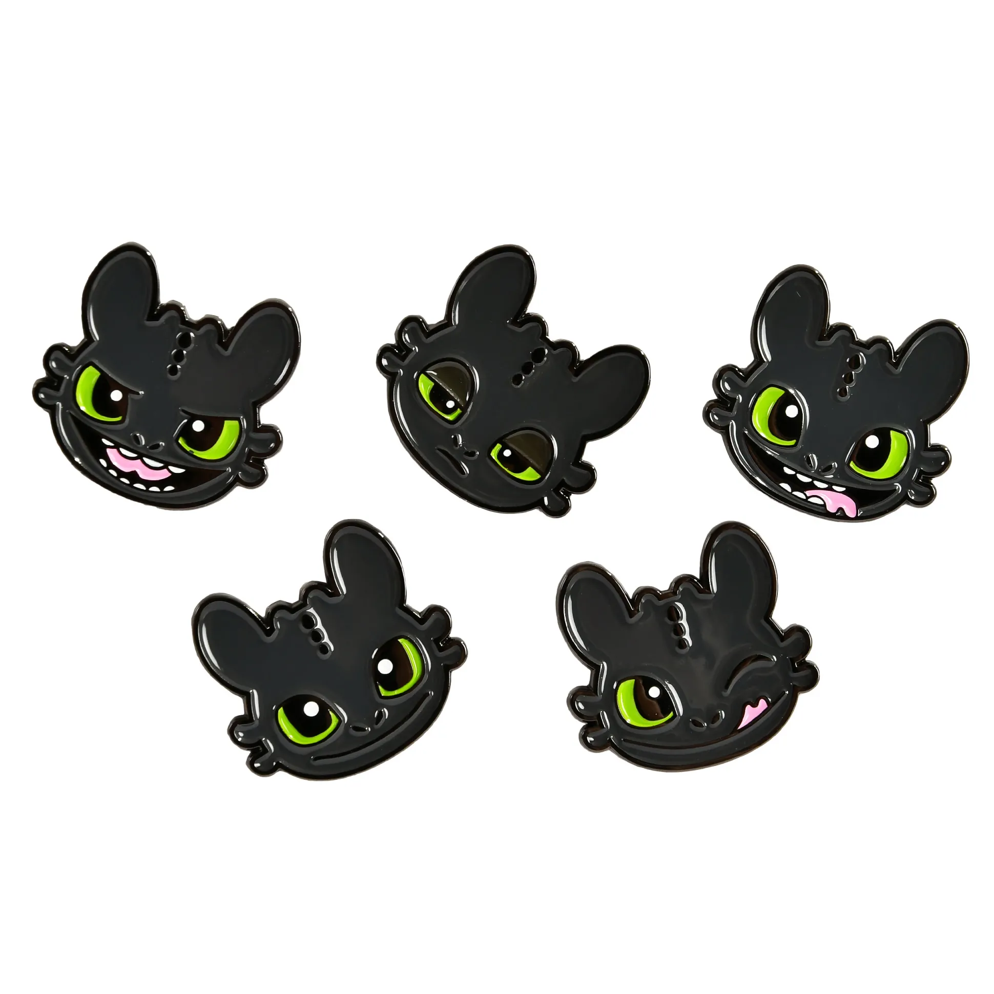 Hoe Tem Je Een Draak - Tandloos Pins 5-Delige Set