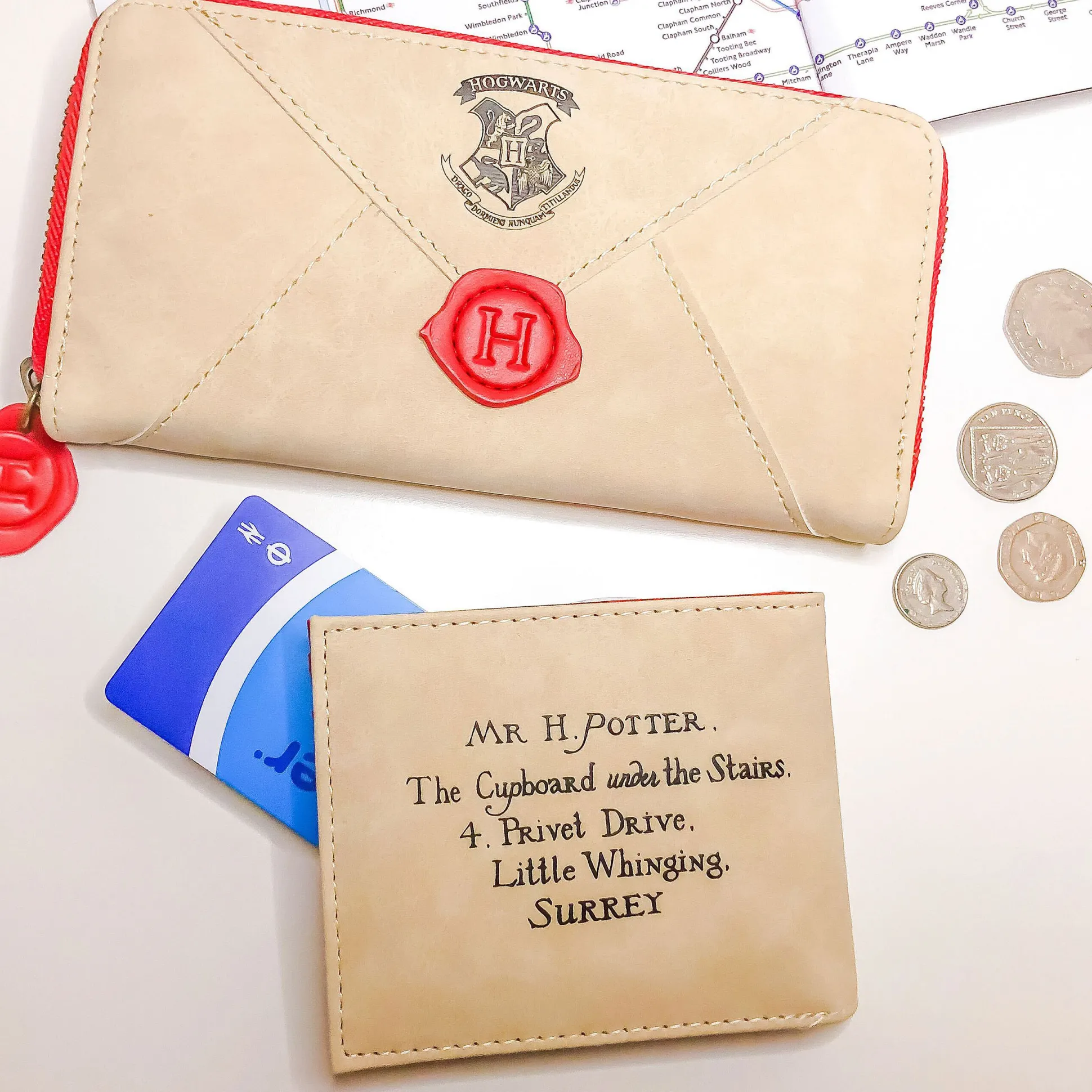Hogwarts Brief Portemonnee Dames - Harry Potter